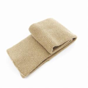 nest Robe ミニマフラー ネックウォーマー ニット 茶 ブラウン /UO