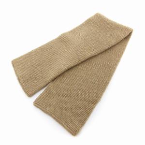 nest Robe ミニマフラー ネックウォーマー ニット 茶 ブラウン /UO