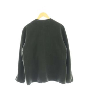 DANTON フリースカーディガン ジャケット ブルゾン 40 チャコール /ES OS