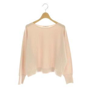 25SS スプリングメリノドルマン プルオーバー ニット セーター ウール 36 ピンク /MI OS