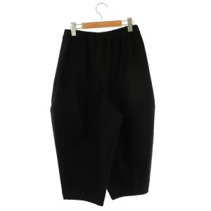 COMME des GARCONS 23AW AD2023 ウール イージーパンツ XS ブラック /HK OS