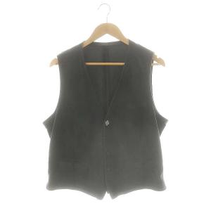 コットン ベスト 装飾ボタン 52 グレー /MI OS