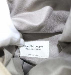 beautiful people market shoulder bag in shrink leather