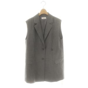 24SSオーバーサイズジレ ロング F グレー /HK OS SH