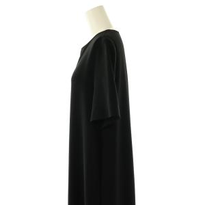 The Row JEC02 ショートスリーブ ロングドレス ワンピース XS ブラック