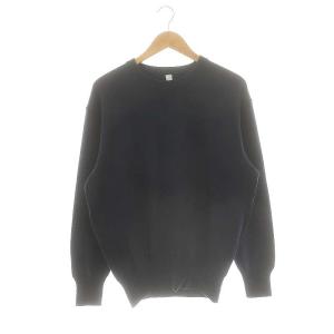 23AW TW MILAN RIB PULLOVER ニット セーター 長袖 ウール 5 XXL 紺 ネイビー