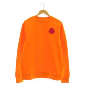 23AW SWEATSHIRT 裏起毛 ロゴ L オレンジ