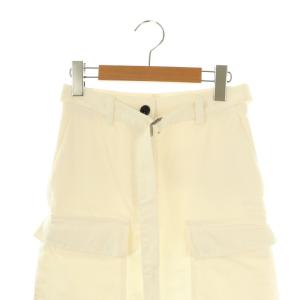 sacai カーゴポケット スカート タイト 0 白 23-06487 /CX OS