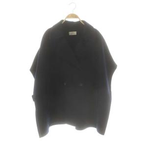 23AW ウールナイロンリバーベスト F ネイビー /DF OS