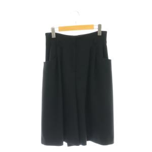 フレアキュロットパンツ 40 ブラック 06275 /DF OS