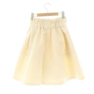 SEVEN TEN by MIHO KAWAHITO 23AW ハイウエストフレアキュロット ショートパンツ S アイボリー /NR OS