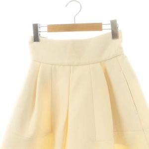 SEVEN TEN by MIHO KAWAHITO 23AW ハイウエストフレアキュロット ショートパンツ S アイボリー /NR OS