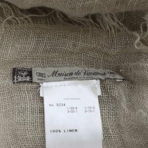 L'Appartement メゾンドバカンス Maison De Vacances Linen Stole ストール 大判 リネン
