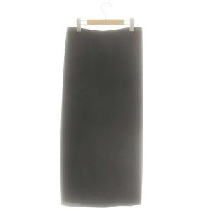 Lisiere L'Appartement Slit Long Skirt スカート Iライン スリット 36 黒 /MI OS