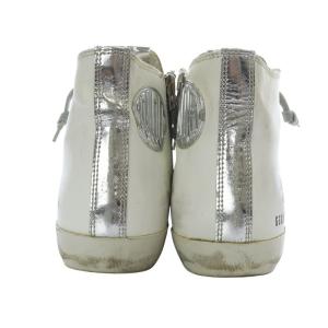 GOLDEN GOOSE スニーカー ハイカット FRAMCY レザー 38 ホワイト