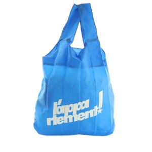 Nylon Eco Bag エコバッグ ナイロン 青 /MI OS