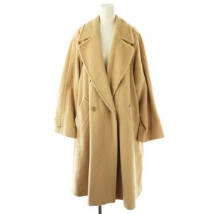 銀タグ ウール コート チェスターコート 42 ベージュ