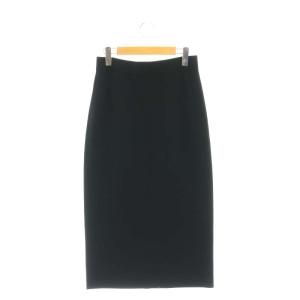 23区 24AW【洗える】ヴィスコースストレッチ タイトスカート マキシ ロング 38 黒 ブラック /AT OS