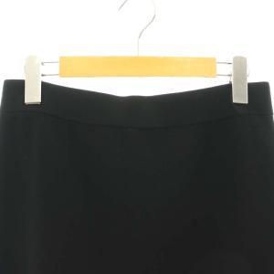 23区 24AW【洗える】ヴィスコースストレッチ タイトスカート マキシ ロング 38 黒 ブラック /AT OS