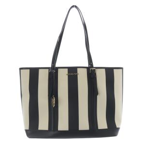 24年 JET SET TRAVEL LG TZ SHLDR TOTE ストライプ トートーバック ハンドバッグ