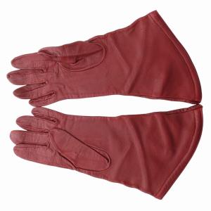 ALAIA パンチングレザーグローブ 手袋 赤 レッド /FF