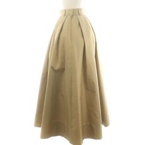 SEA CHINO PLEATED SWAN SKIRT チュール付き 0 ベージュ