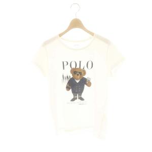 ポロベアTシャツ カットソー 半袖 M ホワイト /HK OS