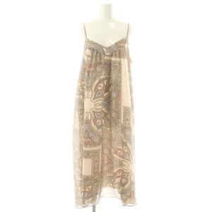 キャミプリントワンピース ロング 総柄 36 マルチカラー /DF OS SH