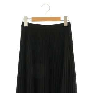 Theory 24AW STR Wool Suit Sunburst SK PO プリーツスカート イージー P 黒