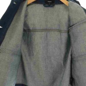 Theory 25SS Relaxed Denim Casual Pocket Jacket デニムジャケット ジージャン