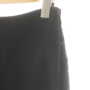 SEVEN TEN by MIHO KAWAHITO スカラップスカート Aライン ツイード ロング S ネイビー /DF OS