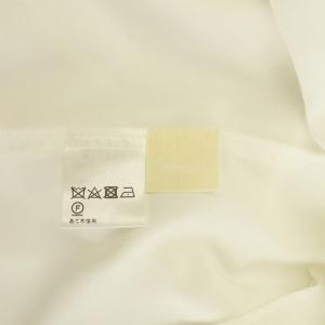 Diagram GRACE CONTINENTAL 24SS 刺繍ラッフルカラーノースリーブ トップ ブラウス Vネック F ホワイト /MY OS