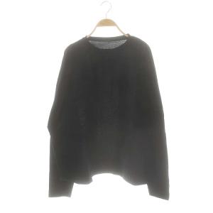 24AW サイロジャージークルーネックBigプルオーバー カットソー 長袖 濃紺 ダークネイビー /SY