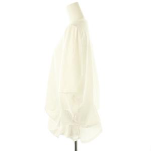 ENFOLD 24SS CURVE LAYERED-HEM T-SHIRT Tシャツ カットソー 38 白 /MI OS