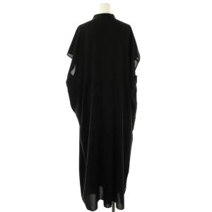 ENFOLD 25SS WIDE BOX DRESS ドレス ワンピース 38 ブラック