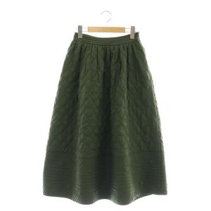 デザインキルティングスカート 1 カーキ /CX OS