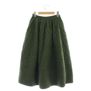 Chesty デザインキルティングスカート 1 カーキ /CX OS
