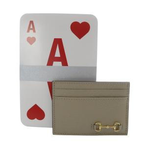 ホースビット カードケース トランプセット ノベルティ 白 ホワイト べージュ /SR28 OH