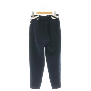 BORDERS at BALCONY 23SS TAPERD PANTS パンツ テーパード 34 ネイビー オフホワイト ブラック /DO