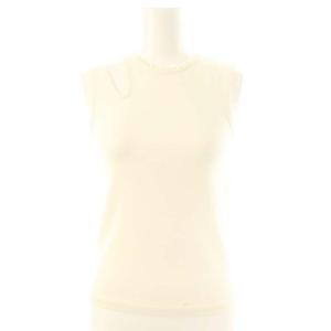 24年製 アシメカッティングトップス タンクトップ F ホワイト /ES OS