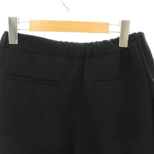 DAISY LIN シャラシャラパンツ ワイド クロップド 38 ブラック /HK OS