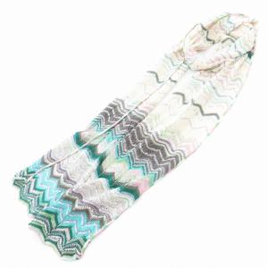 ストール ニット ラメ アイボリー系 マルチカラー /UO