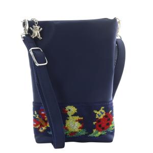 ハイジ スマホショルダー ショルダーバッグ ワンショルダー 斜め掛け ナイロン ネイビー HE-231368