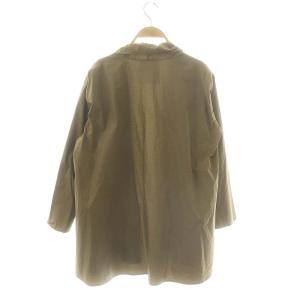 BEARDSLEY コットンタイプライターシャツジャケット F ブラウン /ES OS SH