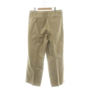 AURALEE FINX CHINO ONE-TUCK パンツ 4 ベージュ 25SSWASHED