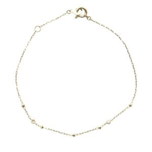 コロネット ブレスレット ダイヤモンド 0.01ct K18 AK1653010500