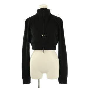 PRANK PROJECT取り扱い Wジップクロップドジャージージャケット M ブラック