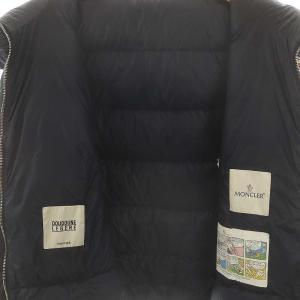 MONCLER ANET ペプラムダウンジャケット 0 ネイビー