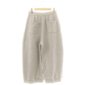 ETRE TOKYO スリットへムスウェットパンツ イージー M グレー /DO OS