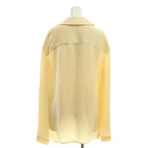CLANE 24SS TAILORED SATIN SHIRT シャツ サテン テーラード 2 ライトベージュ /ES